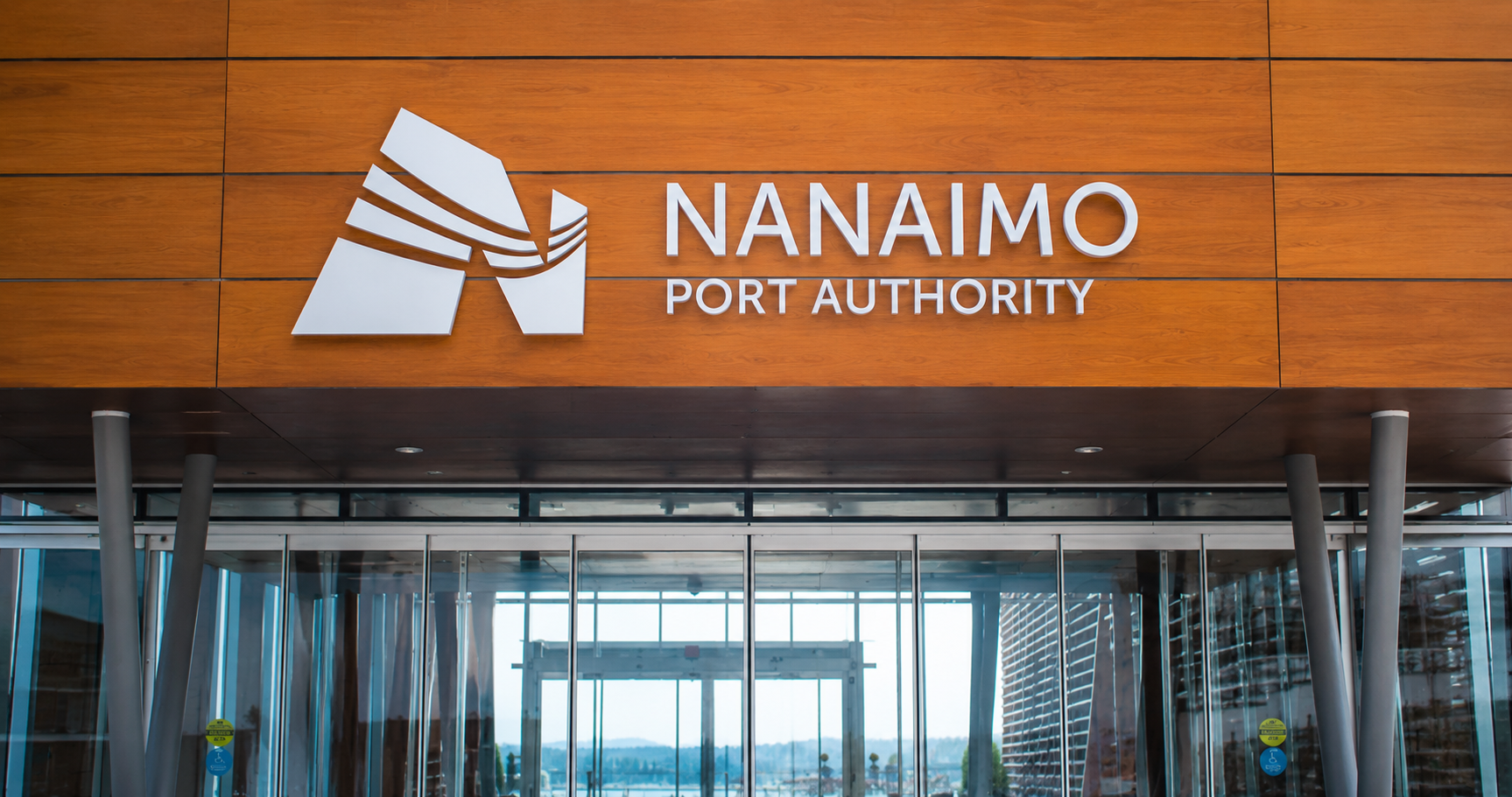 Nanaimo Port Authority signage image